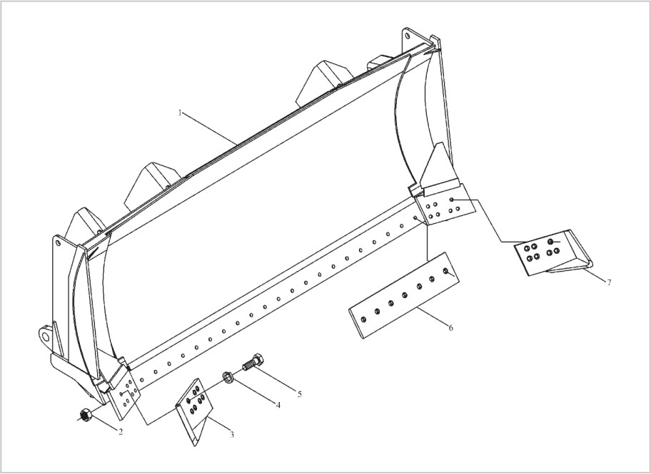 推土(tǔ)鏟總成